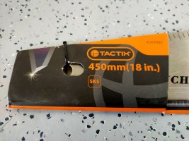 Tactik 450 mm houtzaag (2)